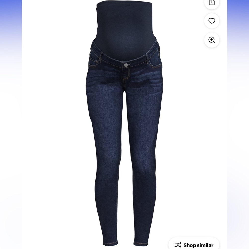 Time and Tru Maternity Skinny Jeans